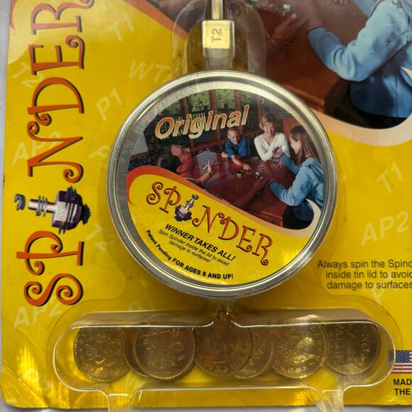 NEW Vintage Original Spinder Table Game Course KG JD - Picture 3 of 3
